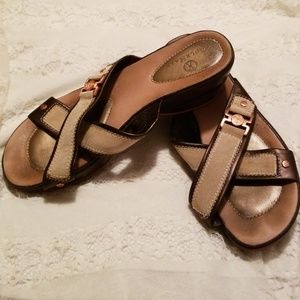 Cole Haan Nike Air Wedge Sandals EUC